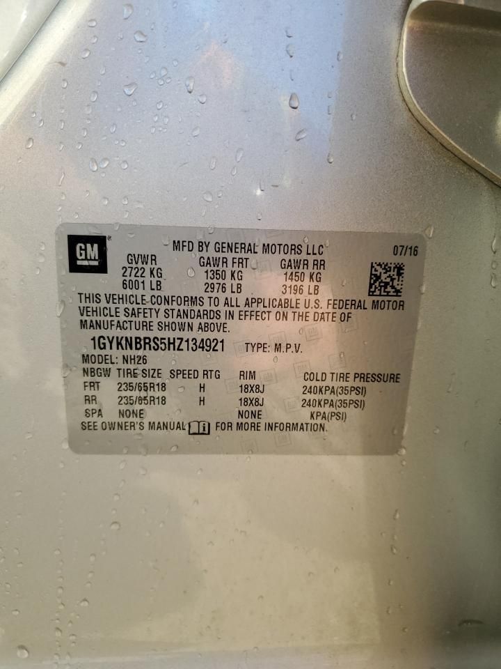 2017 Cadillac XT5 Luxury