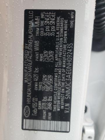 2022 Hyundai Tucson sel