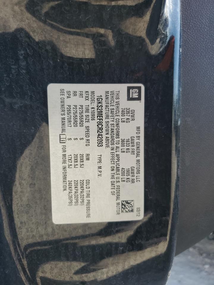 2012 GMC Yukon xl Denali