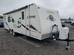 Salvage trucks for sale at Central Square, NY auction: 2010 Kodiak Skamper