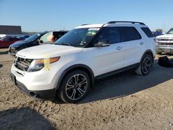 Ford Explorer salvage cars for sale: 2013 Ford Explorer Sport