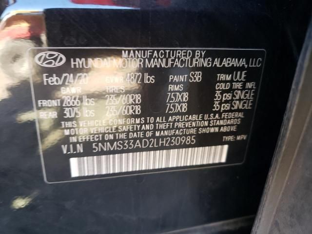 2020 Hyundai Santa FE SEL