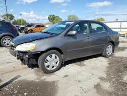Toyota Corolla Vehiculos salvage en venta: 2005 Toyota Corolla ce