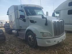 Salvage trucks for sale at Kansas City, KS auction: 2019 Peterbilt 579 Semi Truck