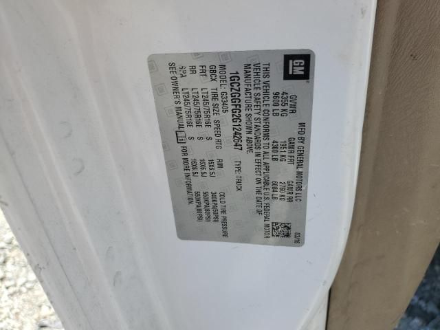 2016 Chev Express G3500