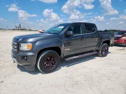 Salvage trucks for sale at New Braunfels, TX auction: 2015 GMC Canyon SLE