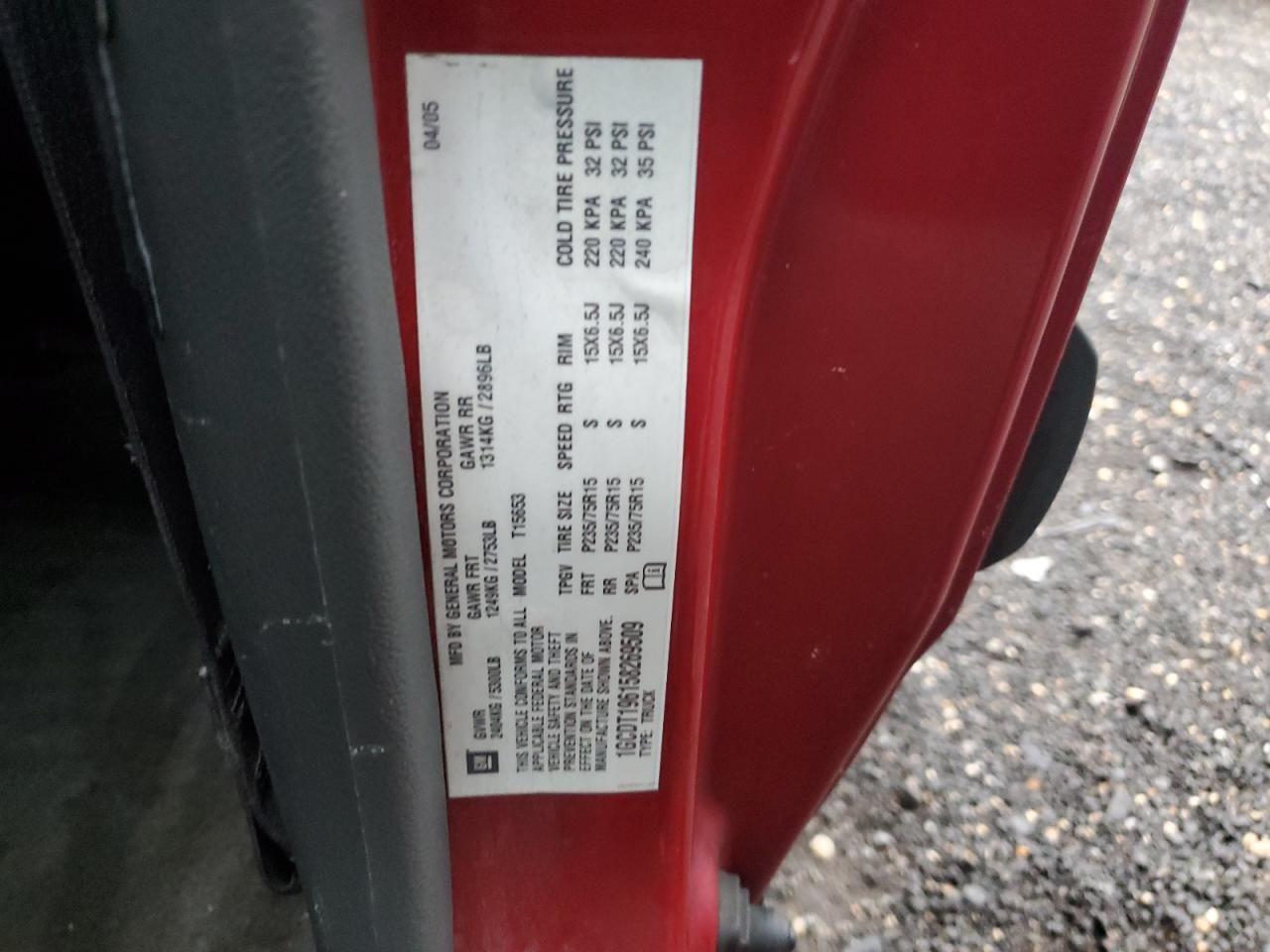 2005 Chevrolet Colorado