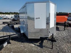 Salvage trucks for sale at Madisonville, TN auction: 2025 Rock Solid Enclosed Cargo Trailer