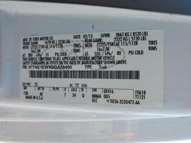 2013 Ford Econoline E150 Van