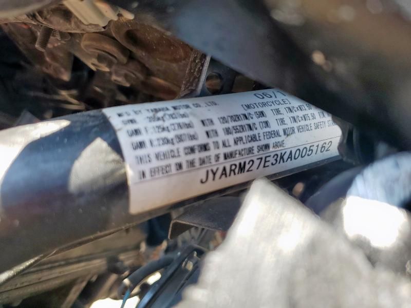 2019 Yamaha MT07