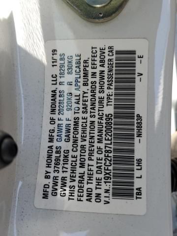 2020 Honda Civic Sport