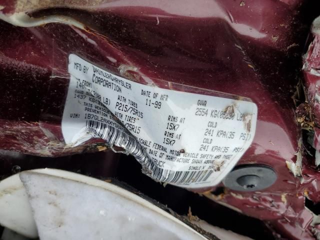 2000 Dodge Dakota Quattro