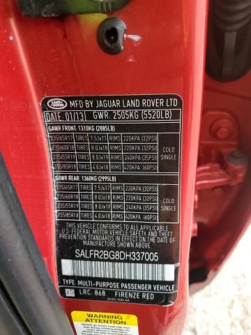 2013 Land Rover LR2 HSE