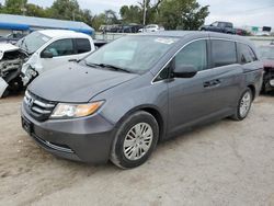 Vehiculos salvage en venta de Copart Wichita, KS: 2014 Honda Odyssey LX