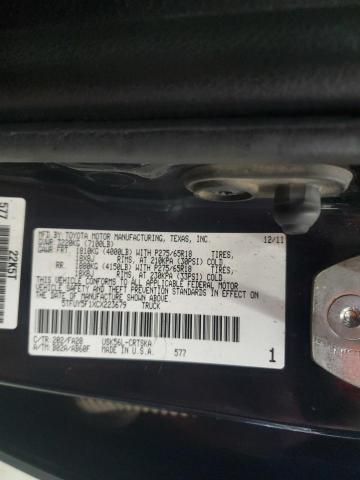 2012 Toyt 2012 Toyota Tundra Double Cab SR5