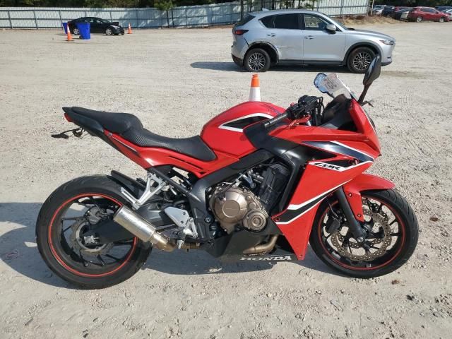2018 Honda CBR650 F