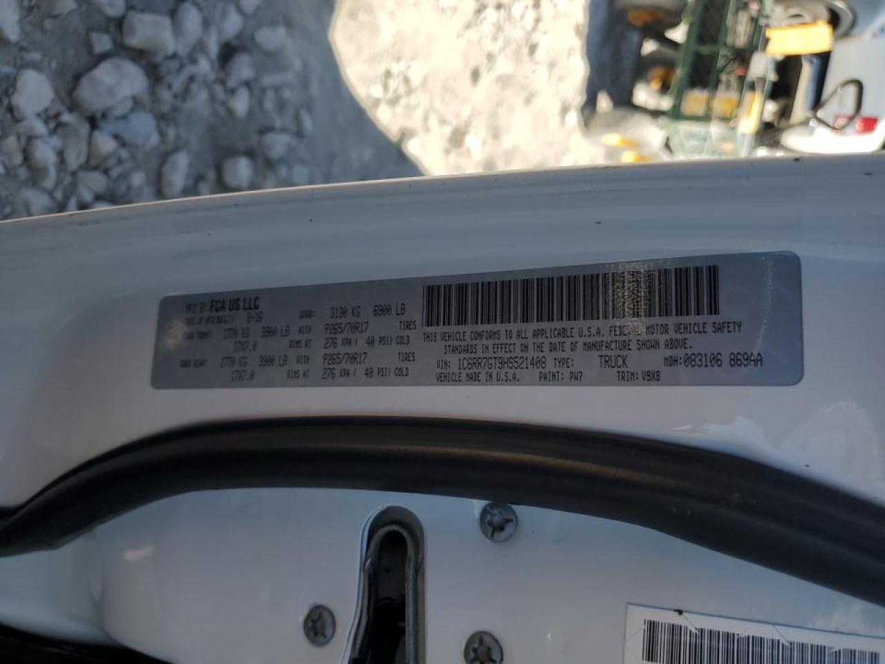 2017 Dodge Ram 1500 slt