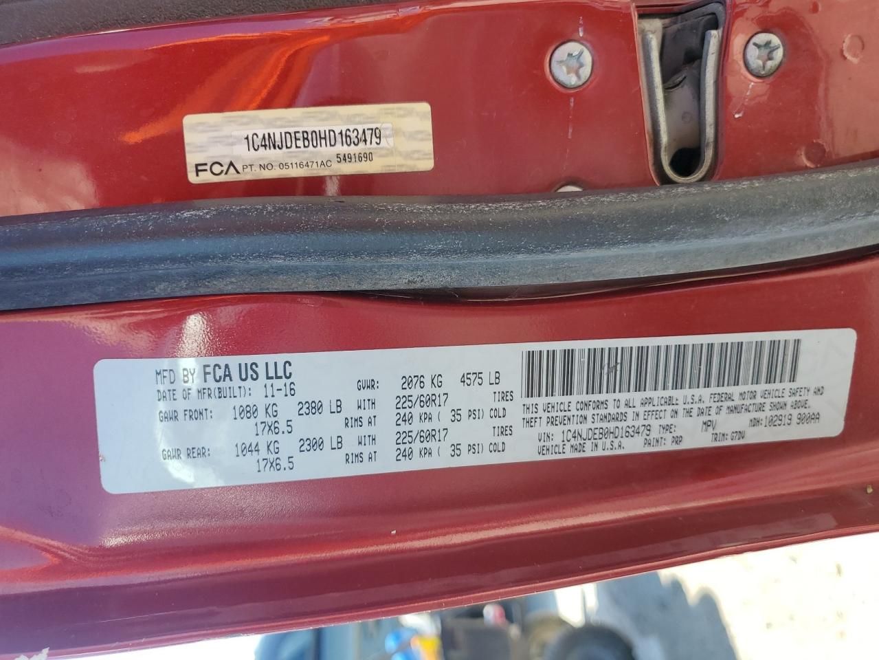 2017 Jeep Compass Latitude