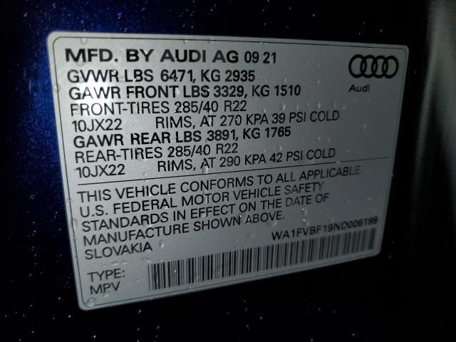 2022 Audi Q8 Prestige S-line