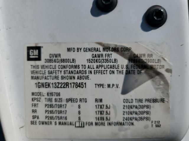 2002 Chevrolet Tahoe K1500