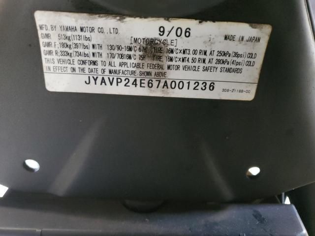 2007 Yamaha XVS1300 A