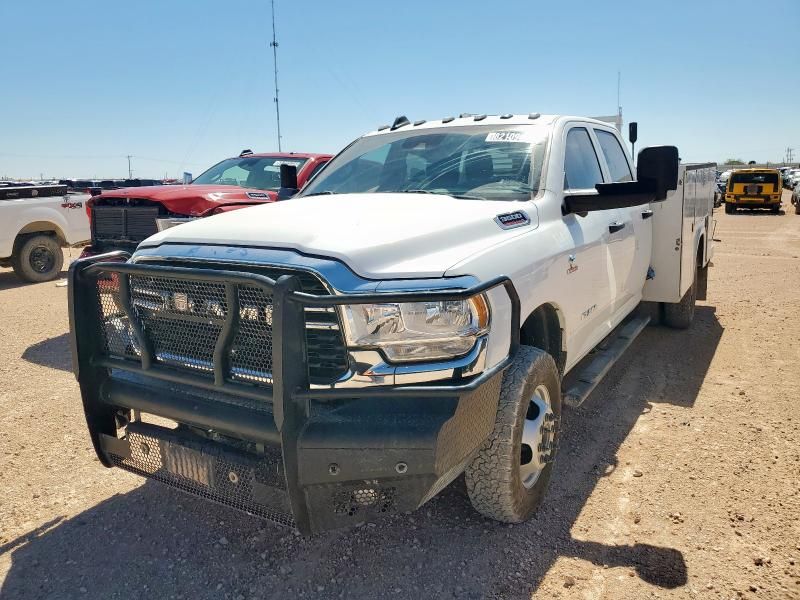 Salvage trucks for sale at Andrews, TX auction: 2022 Dodge RAM 3500