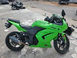 Salvage motorcycles for sale at Oklahoma City, OK auction: 2008 Kawasaki EX250 J
