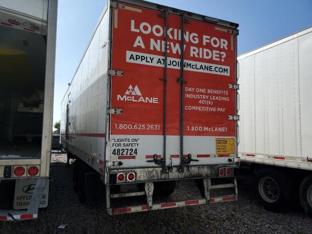 2018 Utility VS2RA Refrigerated Van Trailer