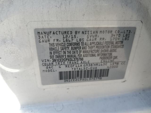 2016 Nissan Versa Note S