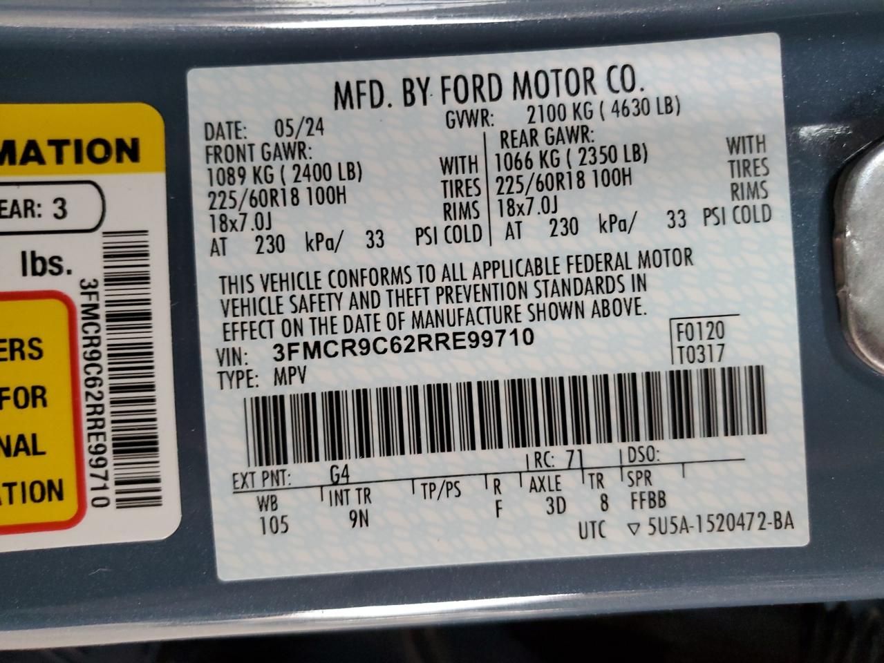 2024 Ford Bronco Sport Outer Banks