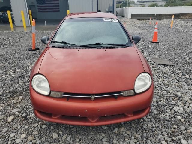 2001 Plymouth Neon Base