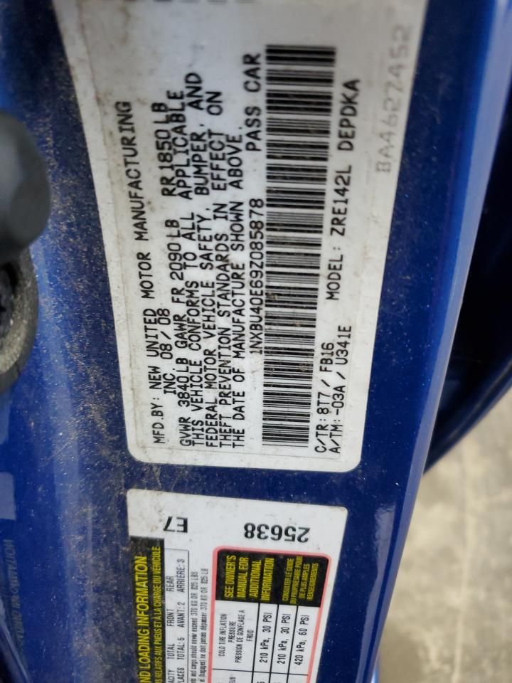 2009 Toyota Corolla Base