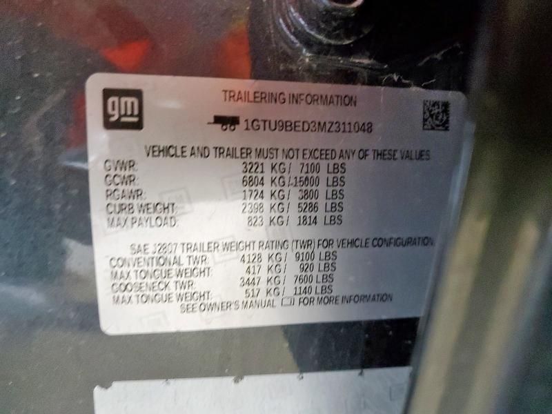 2021 GMC Sierra K1500 SLE