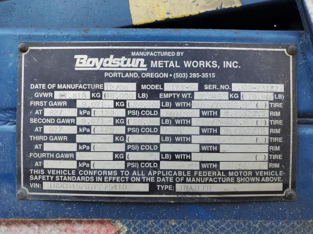 2007 Boydstun 9178-S Car Carrier