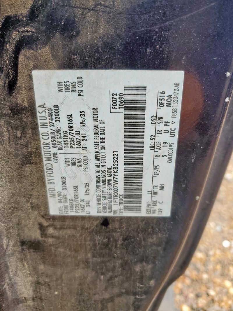2000 Ford F150