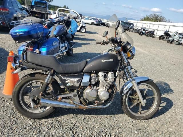 1984 Kawk 1984 Kawasaki KZ550 F