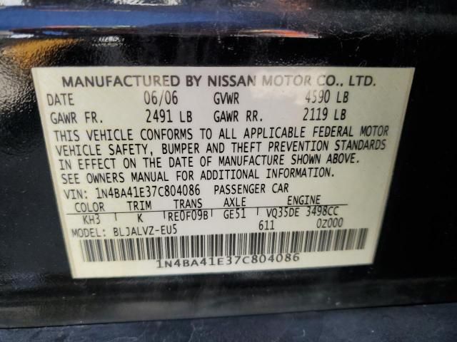 2007 Nissan Maxima SE