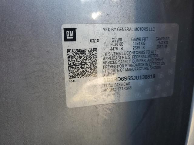 2018 Chevrolet Volt Premier
