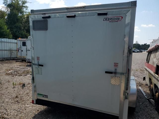 2025 Bravo Gp714ta2 Enclosed Cargo Trailer