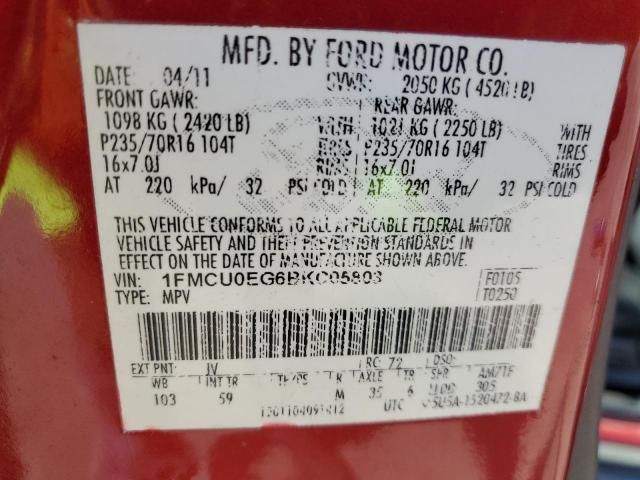 2011 Ford Escape Limited