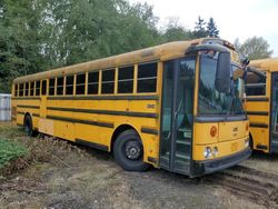 Salvage trucks for sale at Arlington, WA auction: 2008 Thomas SAF-T-LINER HDX-School Bus
