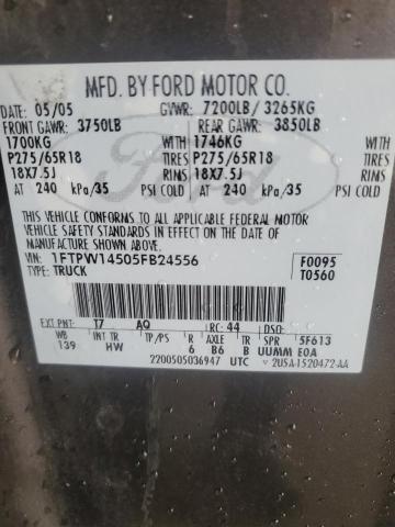 2005 Ford F150 Supercrew