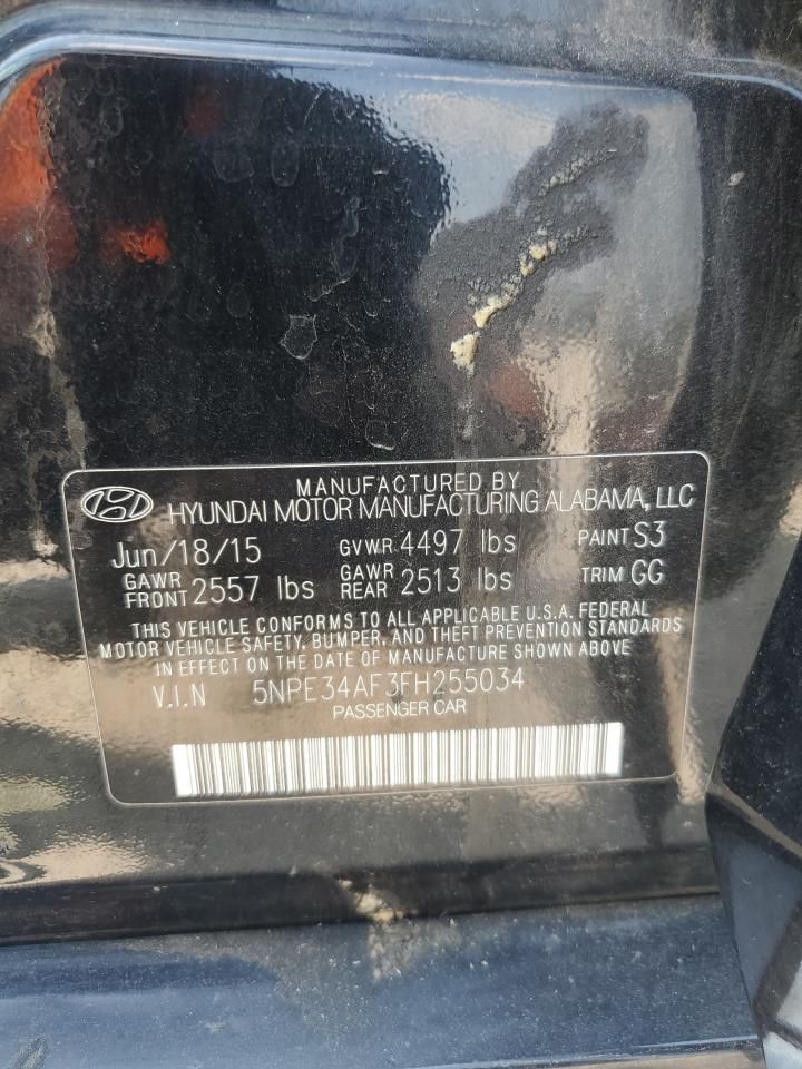 2015 Hyundai Sonata Sport