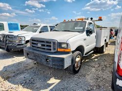 Salvage trucks for sale at Grand Prairie, TX auction: 2001 Ford F550 Super Duty