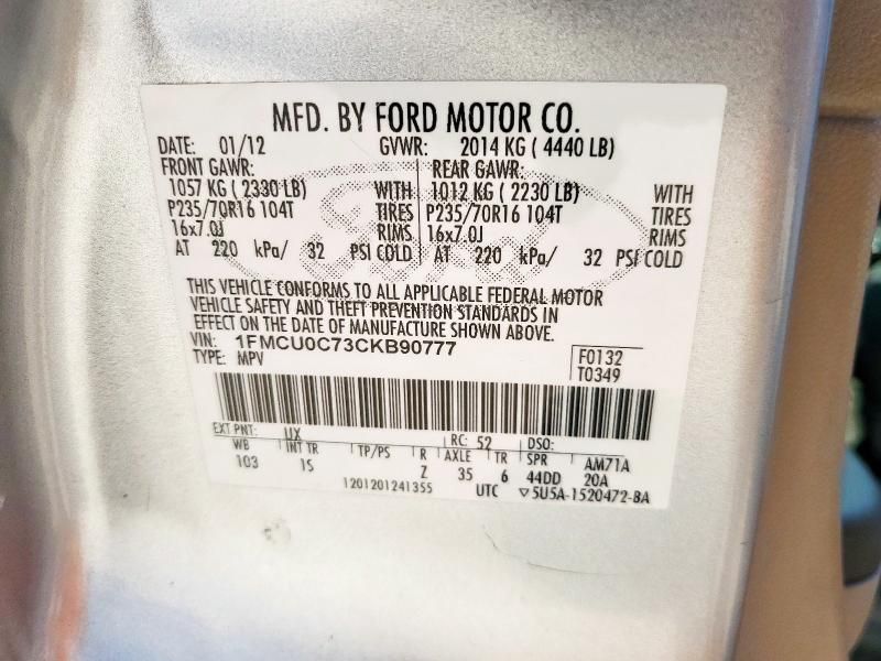 2012 Ford Escape XLS