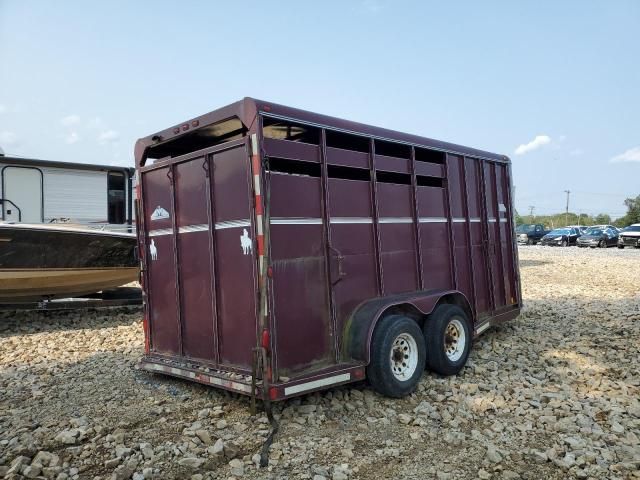2002 Moritional 2002 Moritz International SBS6-16 Livestock Traile