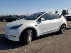 Salvage cars for sale from Copart Rancho Cucamonga, CA: 2023 Tesla Model y