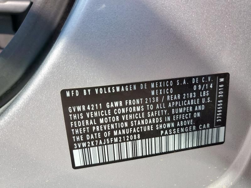 2015 Volkswagen Jetta Base