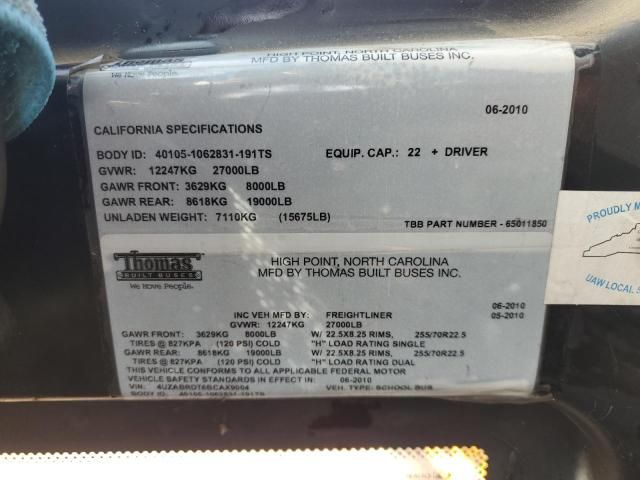 2011 Freightliner 2011 Thomas SAF-T-LINER C2-School Bus