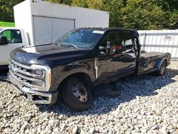 Salvage trucks for sale at West Warren, MA auction: 2023 Ford F550 Super Duty